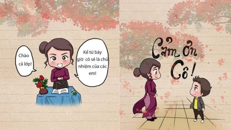 Những hình ảnh cô giáo chibi và học sinh - Hình số 7