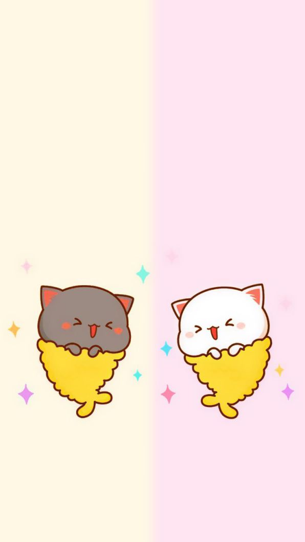 Những ảnh mèo chibi cho điện thoại - Hình số 9