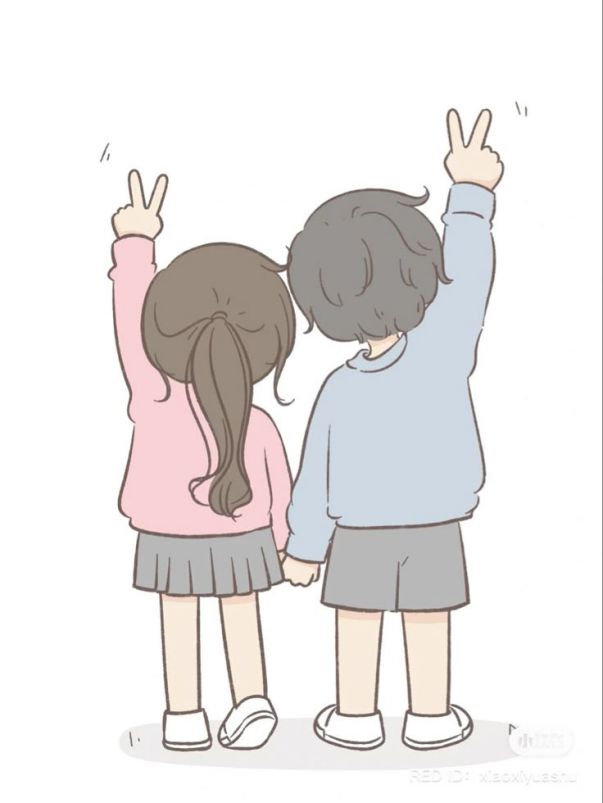 Những ảnh chibi cặp đôi cho điện thoại - Hình số 8