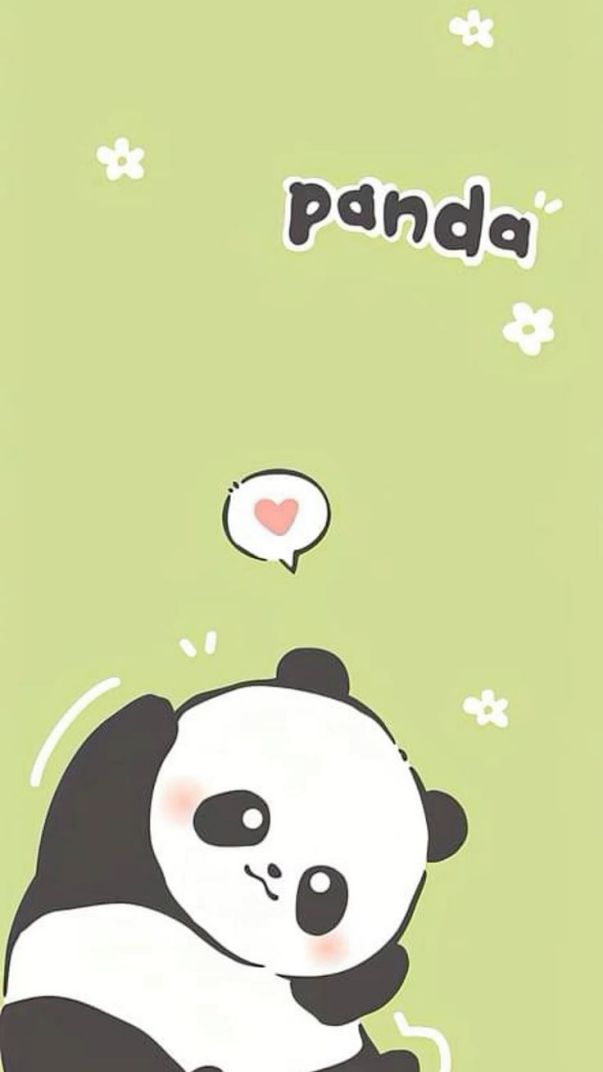 Những ảnh gấu trúc cute chibi cho điện thoại - Hình số 4