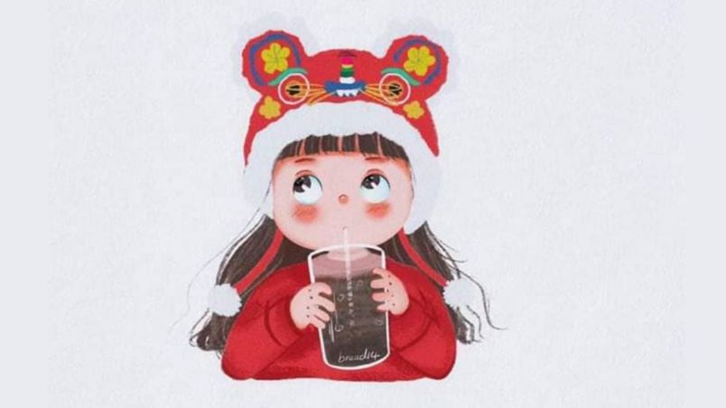 Những ảnh tết chibi cho bé - Hình số 10