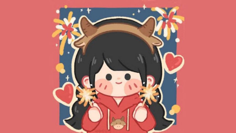 Những ảnh tết chibi cho bé - Hình số 3