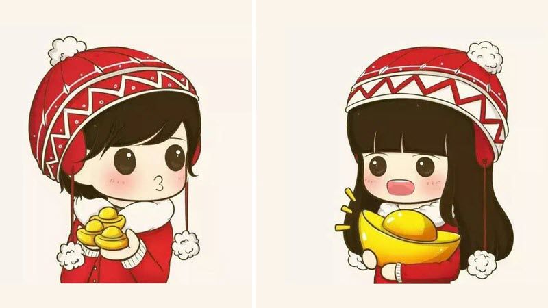 Những ảnh tết chibi cho bé - Hình số 6