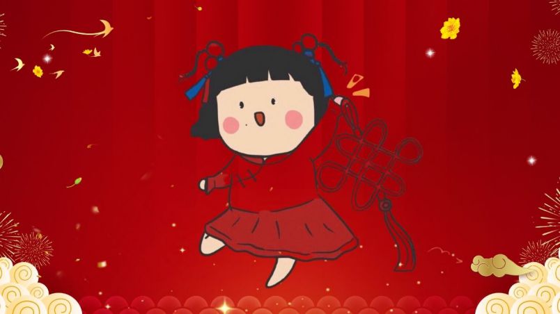 Những ảnh tết chibi cho bé - Hình số 7