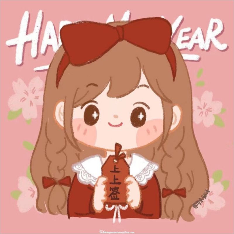 Những ảnh tết chibi cho bé - Hình số 9