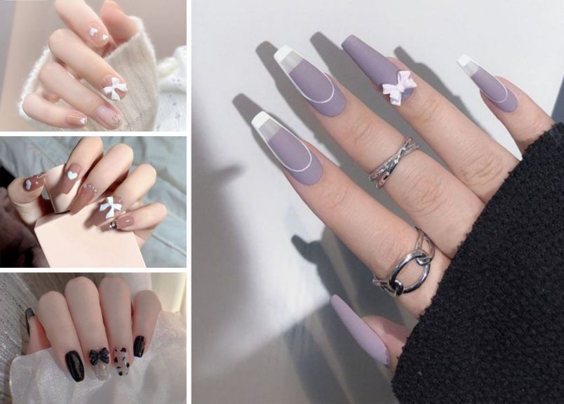 Những mẫu nail tay móng dài - Hình số 10