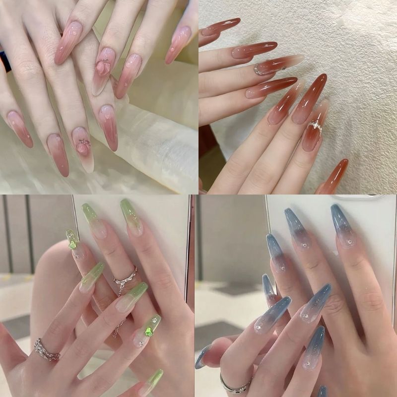 Những mẫu nail tay móng dài - Hình số 3
