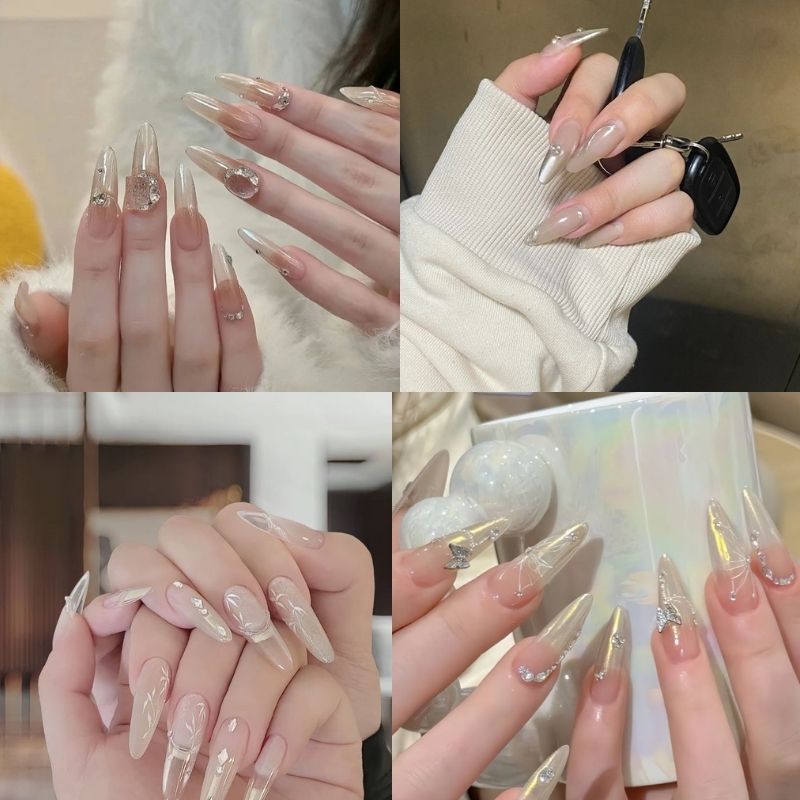 Những mẫu nail tay móng dài - Hình số 5