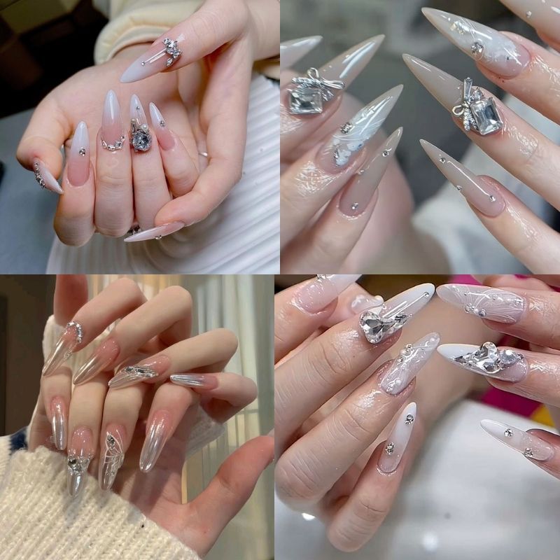 Những mẫu nail tay móng dài - Hình số 7