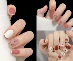 Những mẫu nail đơn giãn sang trọng màu nhạt - Hình số 10