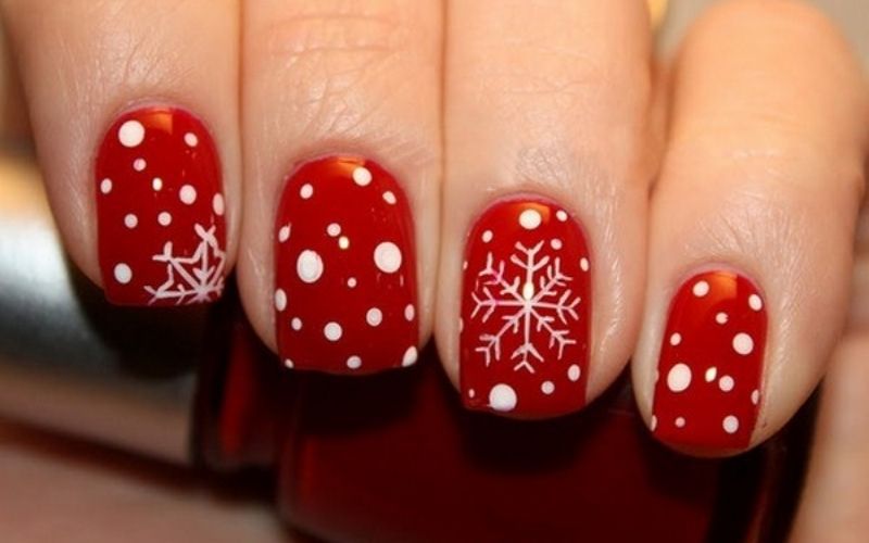 Những mẫu nail noel đơn giản - Hình số 9