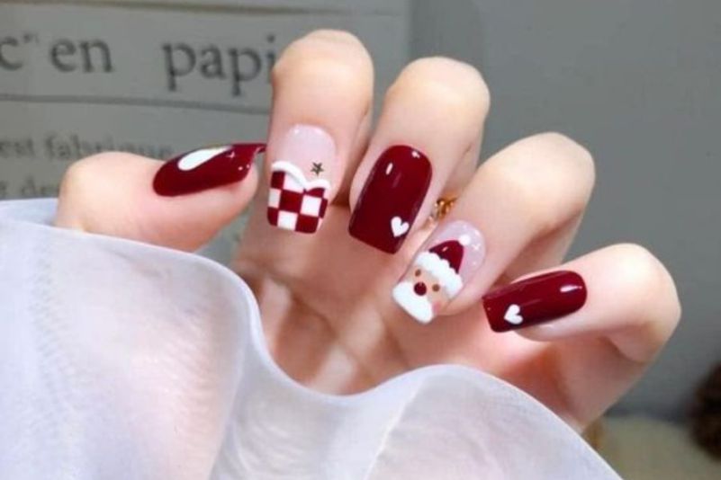 Những mẫu nail noel đẹp - Hình số 5