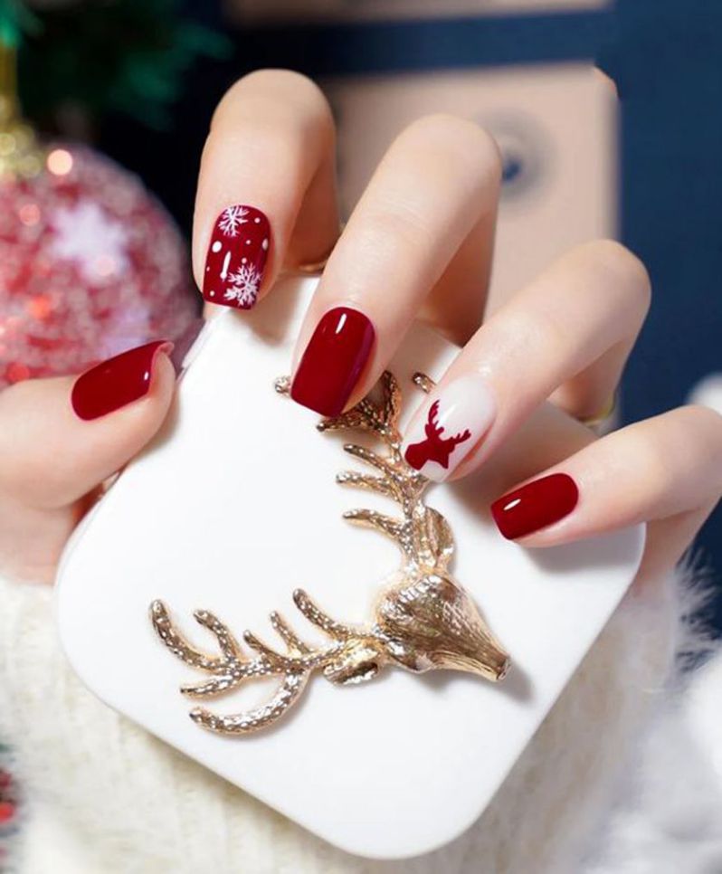 Những mẫu nail noel đẹp - Hình số 8