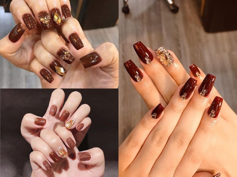 Những mẫu nail tết đẹp - Hình số 10