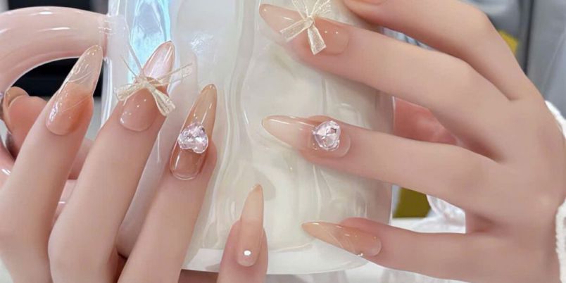Những mẫu nail tết đẹp - Hình số 8