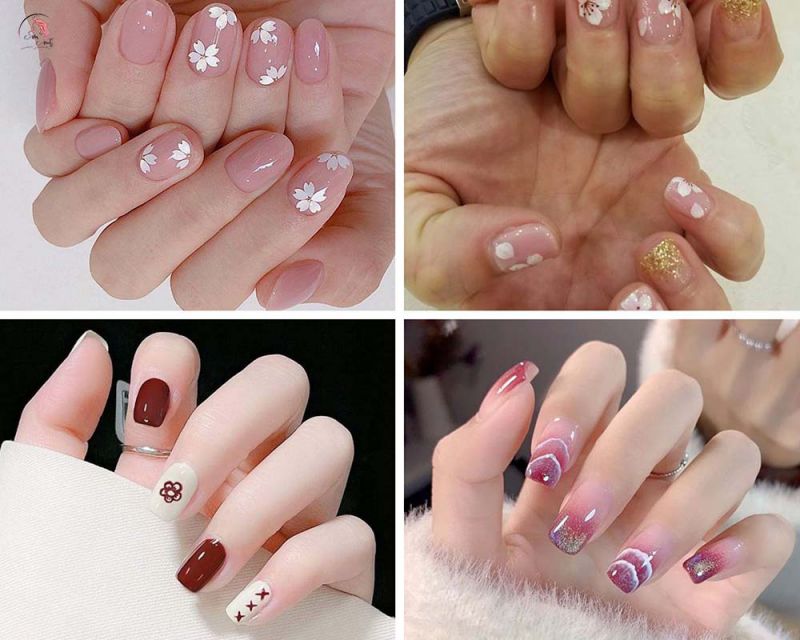 Những mẫu nail tết sang chảnh - Hình số 2