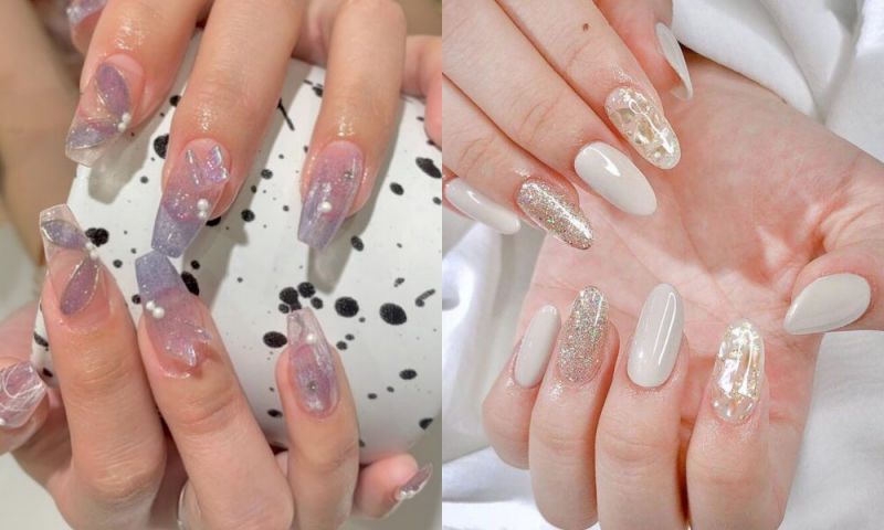 Những mẫu nail tết sang chảnh - Hình số 4