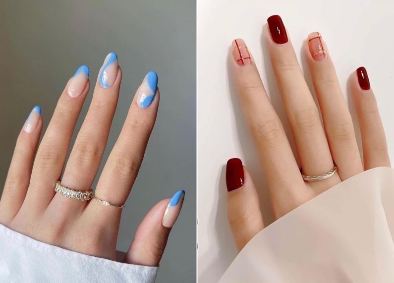 Những mẫu nail tay móng ngắn - Hình số 9