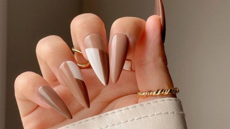 Những mẫu nail tết nhẹ nhàng - Hình số 10