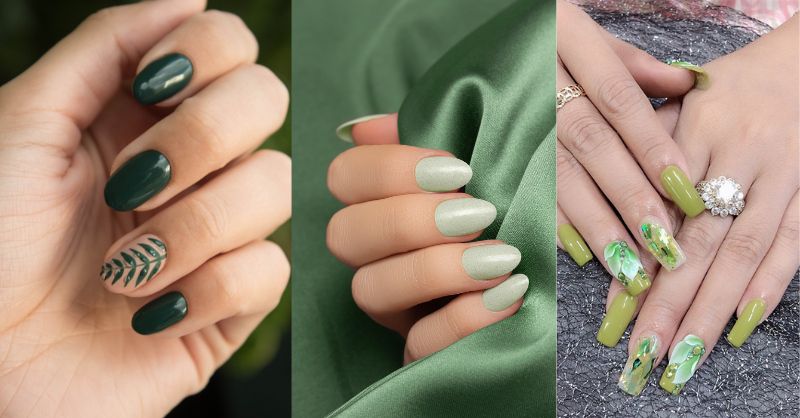 Những mẫu nail tết nhẹ nhàng - Hình số 4