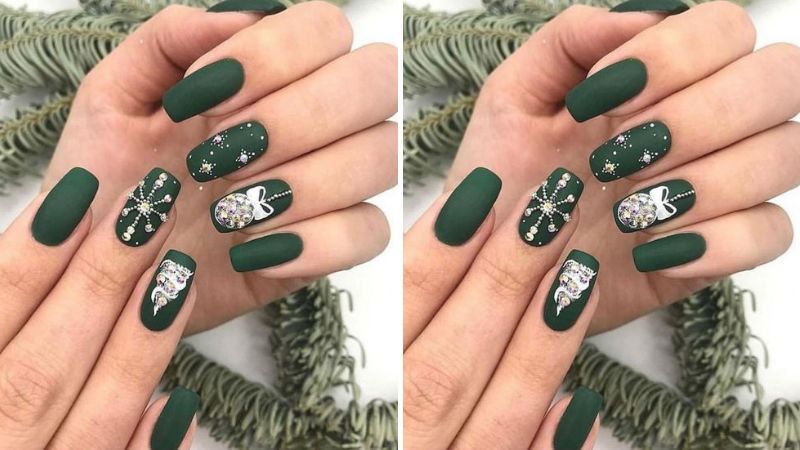 Những mẫu nail noel 2025 - Hình số 2