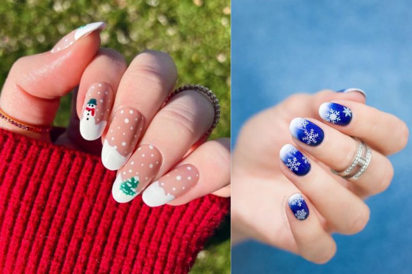 Những mẫu nail noel 2025 - Hình số 4