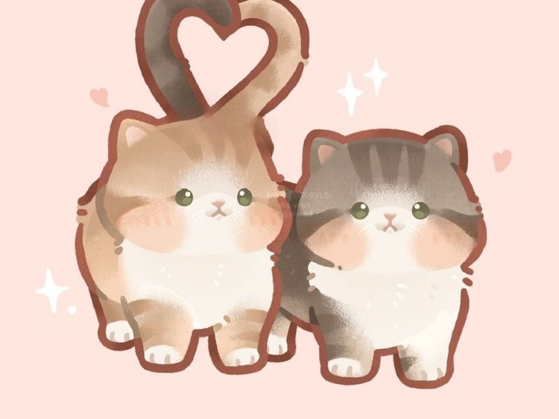 Những ảnh mèo chibi cute - Hình số 6