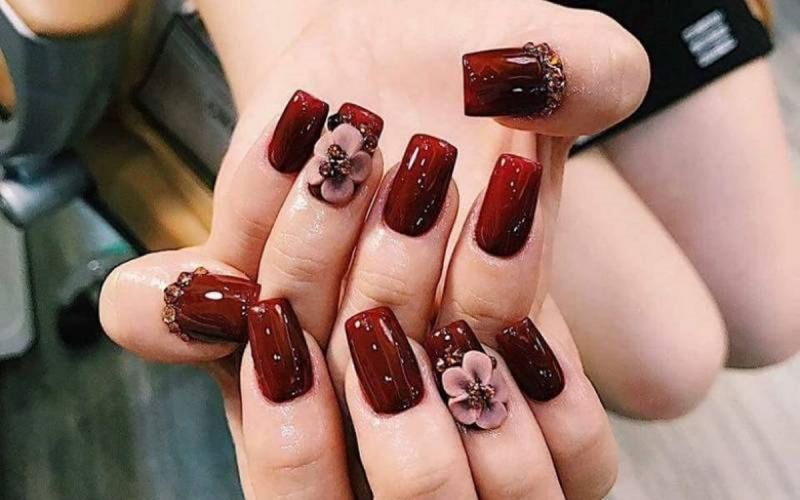 Những mẫu nail tết 2026 - Hình số 1