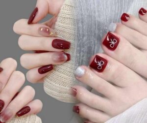 Những mẫu nail tết 2026 - Hình số 8