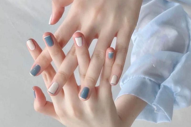 Những mẫu nail nhẹ nhàng đi học cá tính - Hình số 1