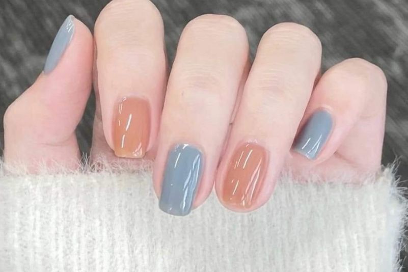 Những mẫu nail nhẹ nhàng đi học cá tính - Hình số 2