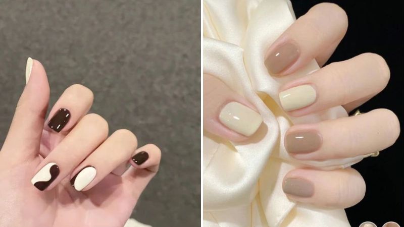 Những mẫu nail nhẹ nhàng đi học cá tính - Hình số 9