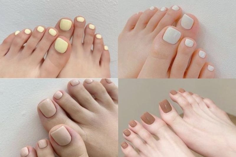 Những mẫu nail sơn móng chân đẹp - Hình số 7