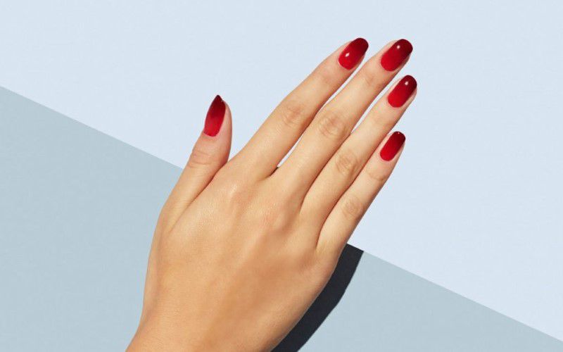 Những mẫu nail cho da ngăm cho móng tròn - Hình số 8