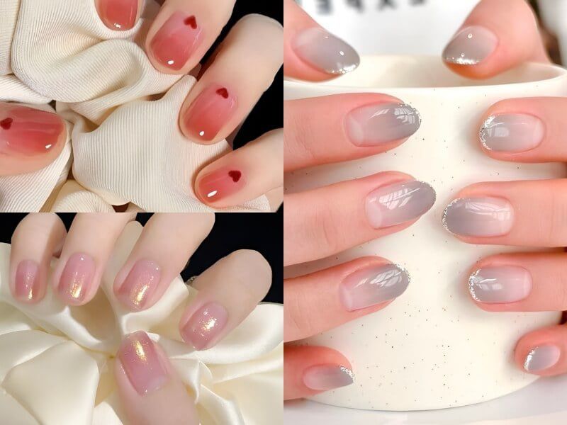 Những mẫu nail nhẹ nhàng đi học cute - Hình số 10