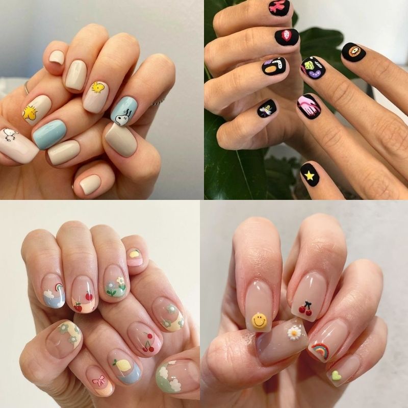 Những mẫu nail ngắn đẹp - Hình số 7