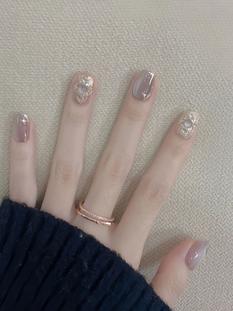 Những mẫu nail ngắn đẹp - Hình số 8