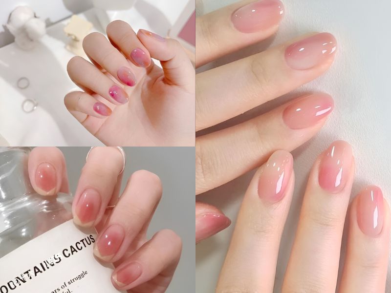 Những mẫu nail đơn giản cho móng ngắn nhẹ nhàng - Hình số 6