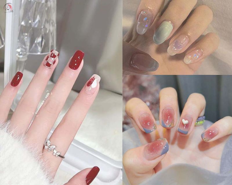 Những mẫu nail đơn giản cho móng ngắn sang trọng - Hình số 2