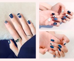 Những mẫu nail đơn giản cho móng ngắn sang trọng - Hình số 9