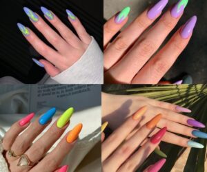 Những mẫu nail móng nhọn tròn đẹp - Hình số 9