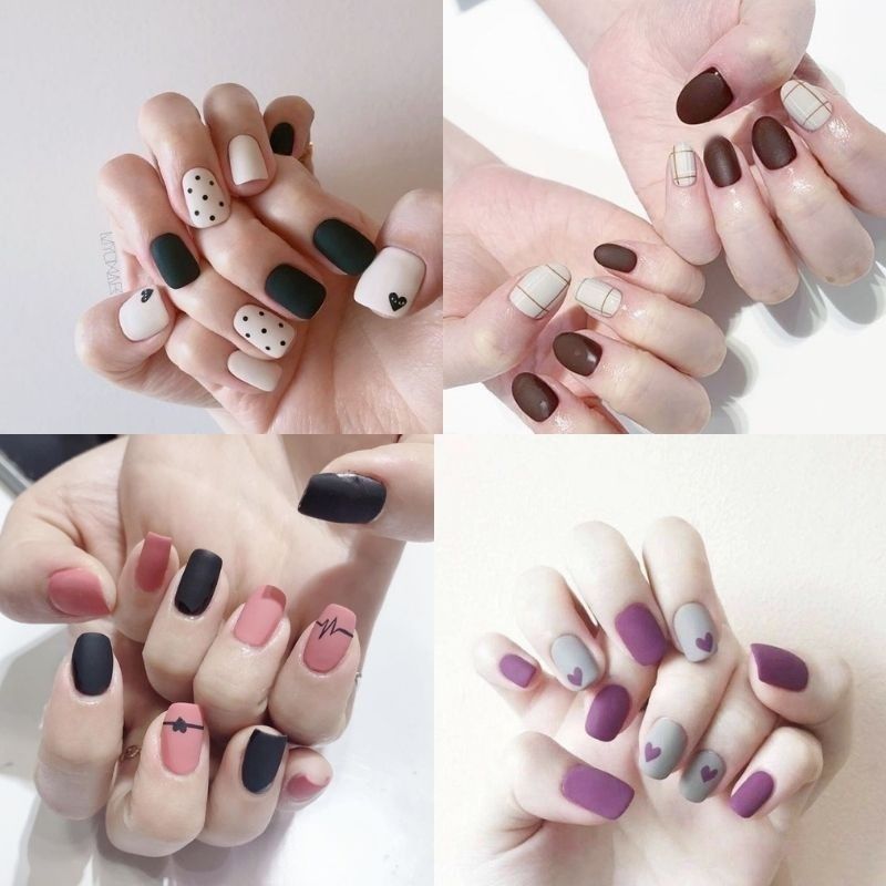 Những mẫu nail ngắn sang chảnh - Hình số 2