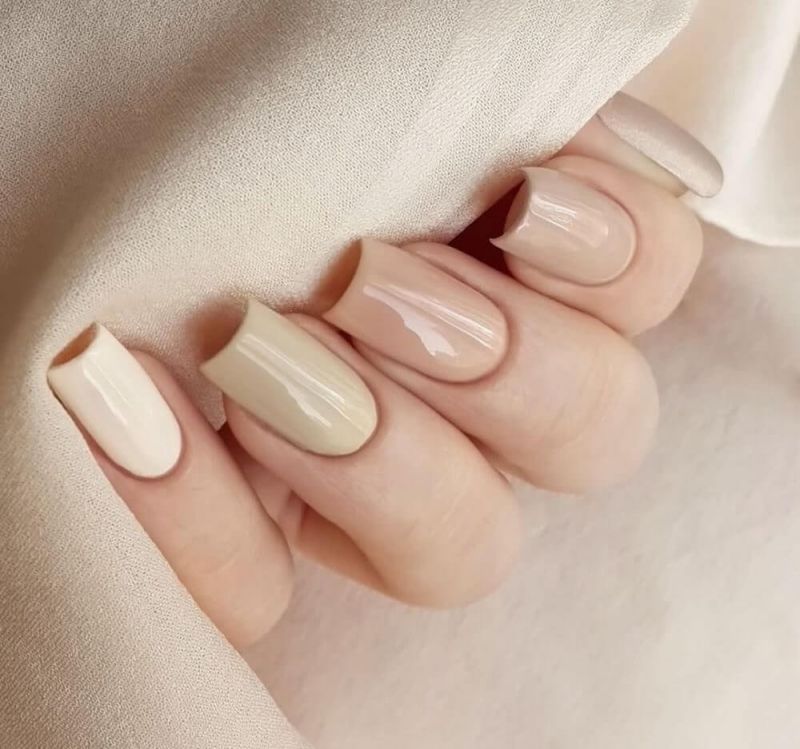 Những mẫu nail cho da ngăm cho móng vuông - Hình số 10
