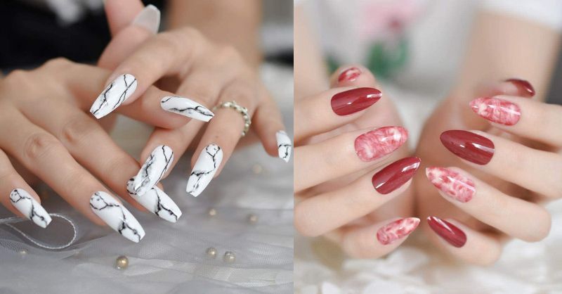 Những mẫu nail tết đơn giản năm 2026 - Hình số 1