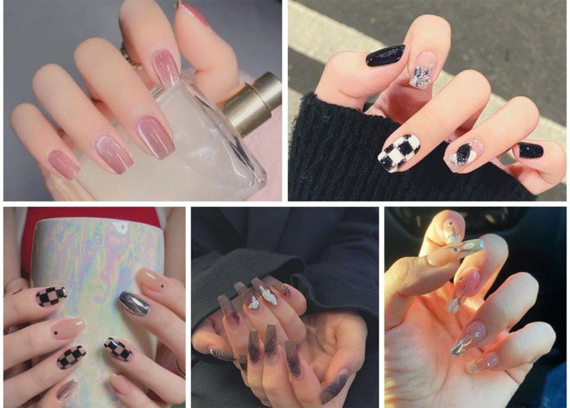 Những mẫu nail tết đơn giản đẹp - Hình số 5