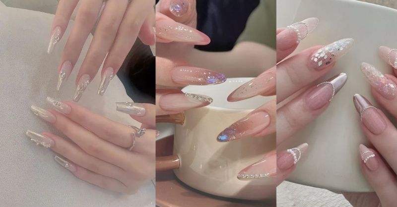 Những mẫu nail tết đơn giản cho tay - Hình số 1