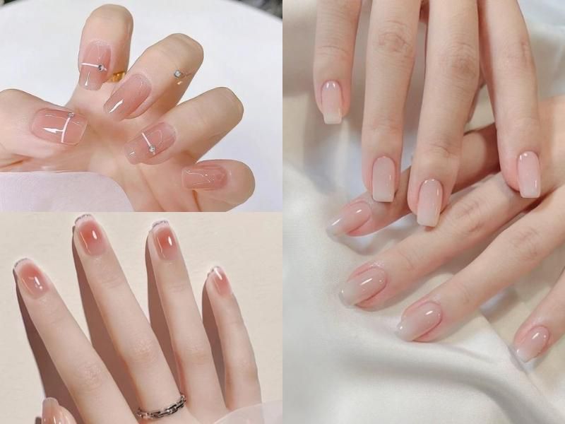 Những mẫu nail nhẹ nhàng đi học đẹp - Hình số 10