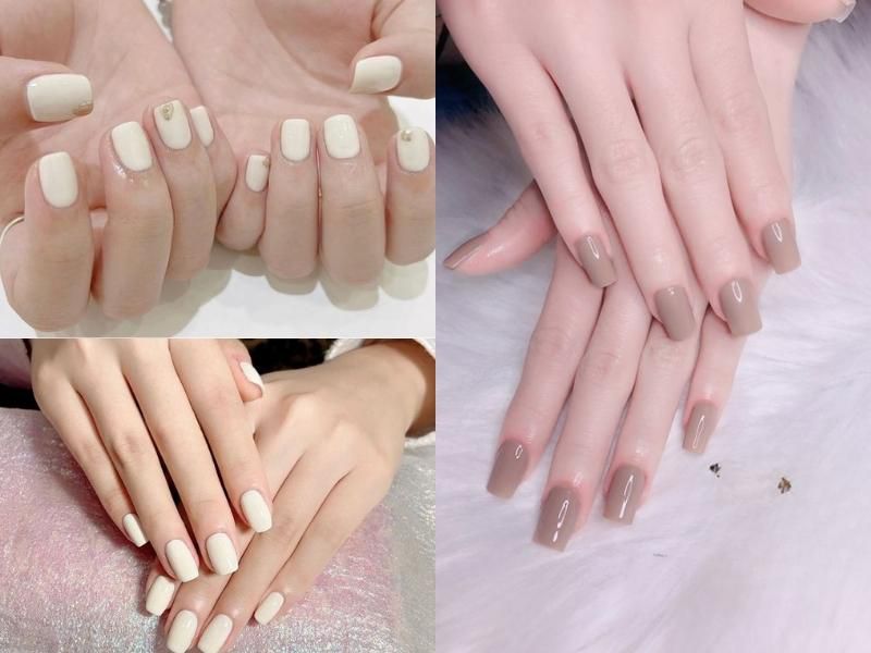 Những mẫu nail nhẹ nhàng đi học đẹp - Hình số 9