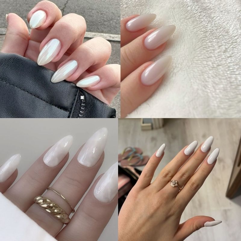 Những mẫu nail móng nhọn tròn tết - Hình số 4