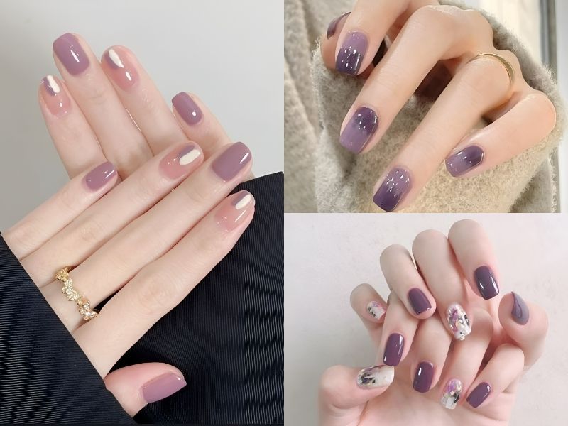 Những mẫu nail cho da ngăm cho móng ngắn - Hình số 6